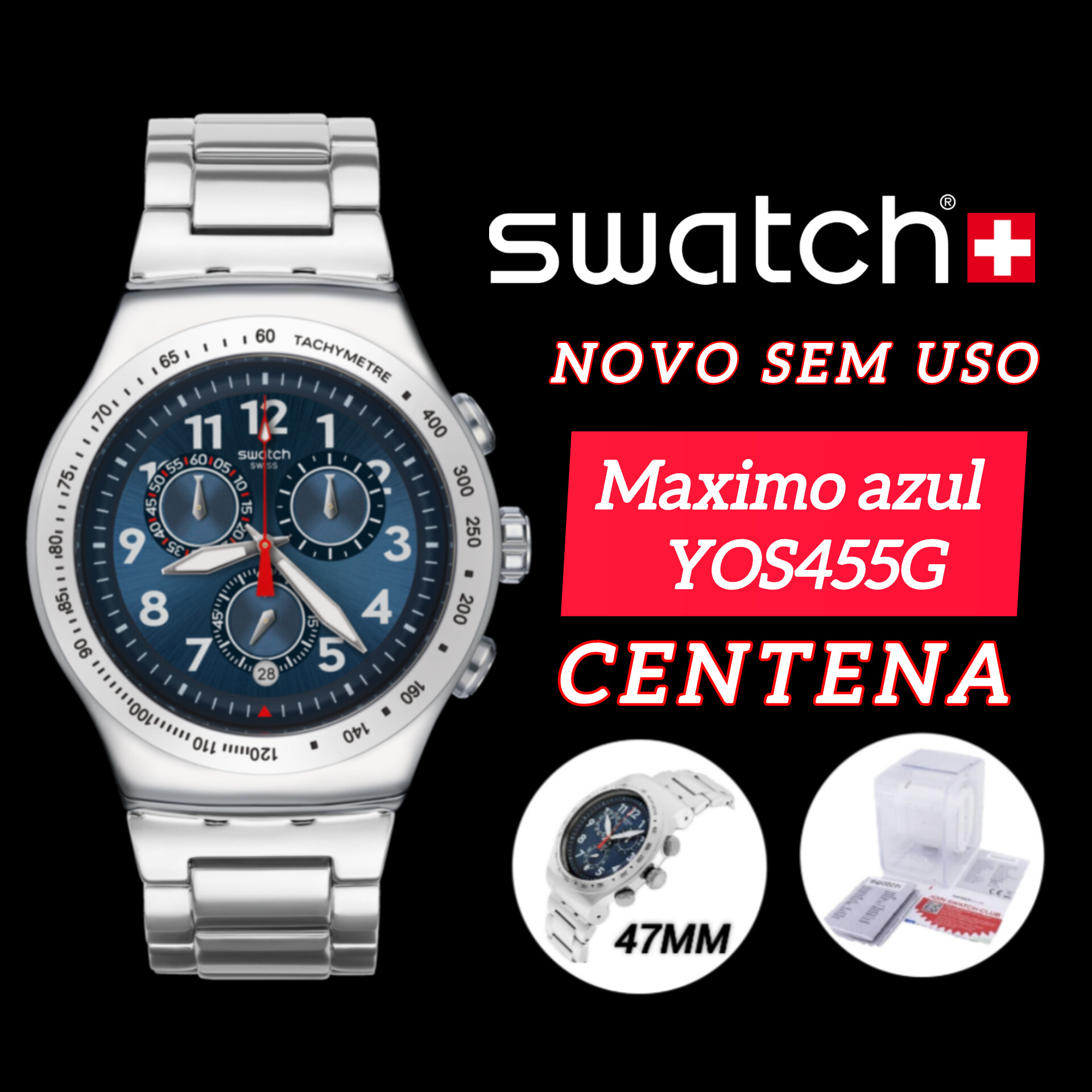 SWATCH MÁXIMO AZUL 