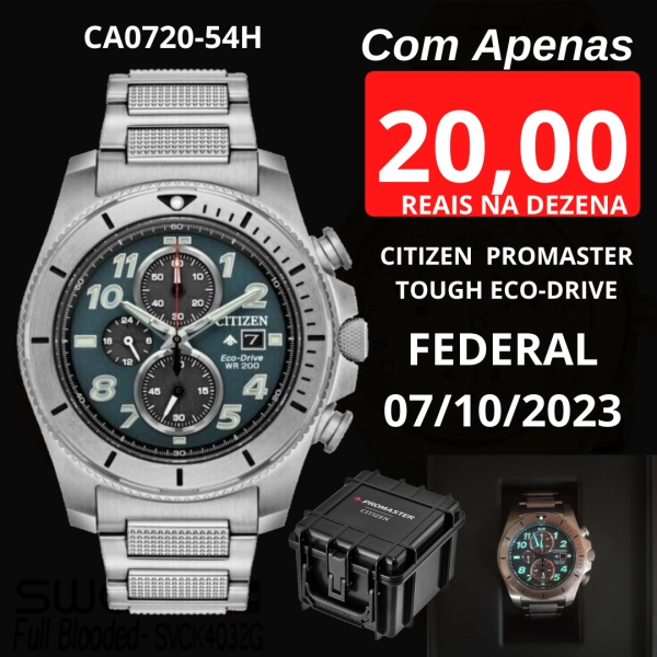 CITIZEN  PROMASTER TOUGH ECO-DRIVE CINZA CA0720-54H