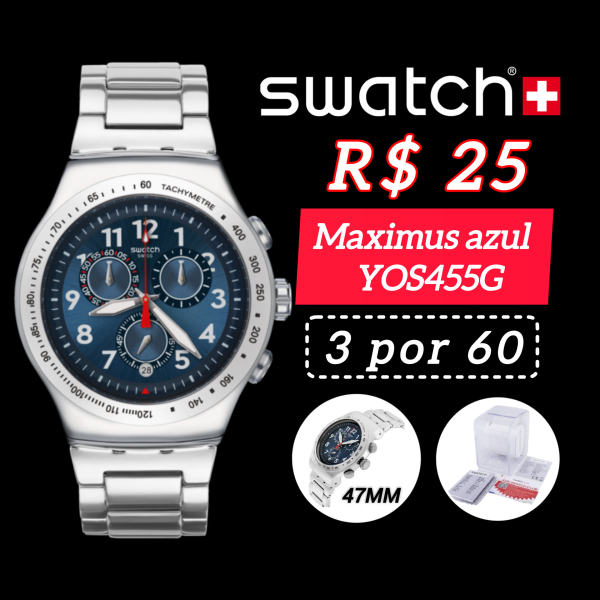 SWATCH MAXIMUS AZUL YOS455G