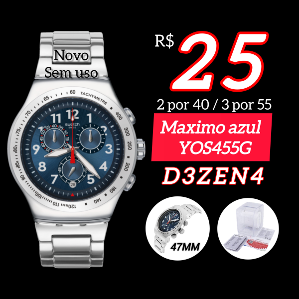 SWATCH MAXIMUS AZUL YOS455G